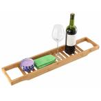 REA Badplank - Bad Tray - 70 x 14 x 4 cm - Bamboe, Huis en Inrichting, Badkamer | Badtextiel en Accessoires, Ophalen of Verzenden