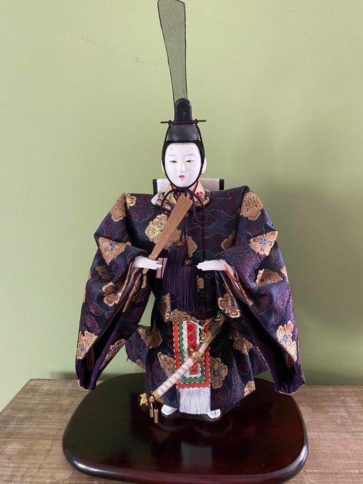 Stof, gofun porselein en hout. - Japan - 20e eeuw, Antiek en Kunst, Antiek | Overige Antiek
