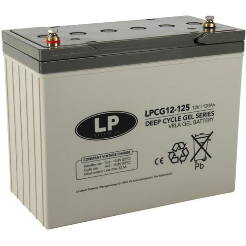 Landport (LP) VRLA-LPCG-GEL accu 12 volt 125 ah LPCG12-125, Auto-onderdelen, Accu's en Toebehoren, Nieuw, Ophalen of Verzenden