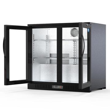 2 deur bar koeling horeca 220 liter sibero glas deur beschikbaar voor biedingen