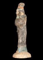 Oud-Chinees Terracotta Vrouwelijk hofdienaar beeldje, Antiek en Kunst