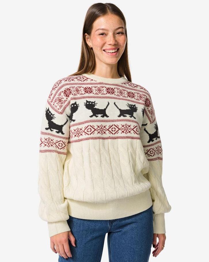 HEMA Siepie kersttrui voor volwassenen multi, Kleding | Heren, Overige Herenkleding, Nieuw, Verzenden