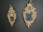 Wandspiegel (2) - Verguld hout, Antiek en Kunst, Antiek | Meubels | Stoelen en Banken