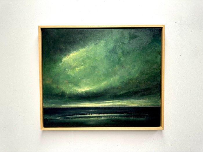Joost Verhagen - North Sea February, Antiek en Kunst, Kunst | Schilderijen | Modern