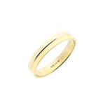 Bicolor gouden (trouw)ring (witgoud, trouwring, herenring), Sieraden, Tassen en Uiterlijk, Ringen, Gebruikt, Overige kleuren, 20 of groter