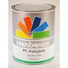 Herberts PU Zijdeglans Verf, Doe-het-zelf en Verbouw, Verf, Beits en Lak, Nieuw, Verzenden