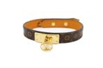 Louis Vuitton - Verguld, Monogramdoek, leer - Armband