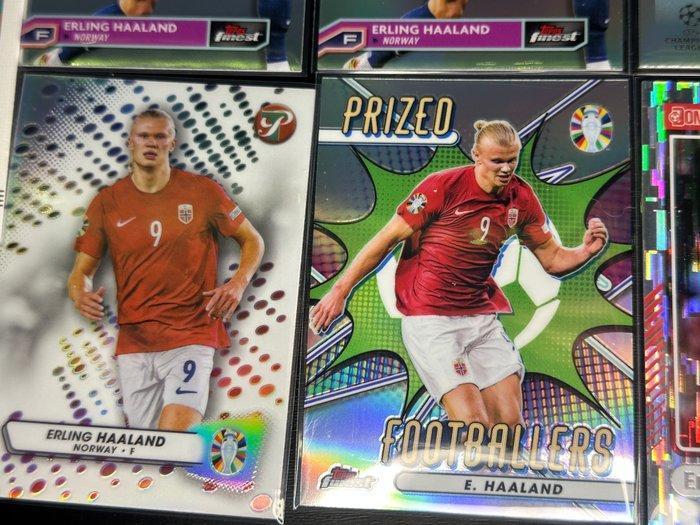 2023/24 Panini Chrome, Donruss, Topps Finest Erling Haaland, Verzamelen, Stickers