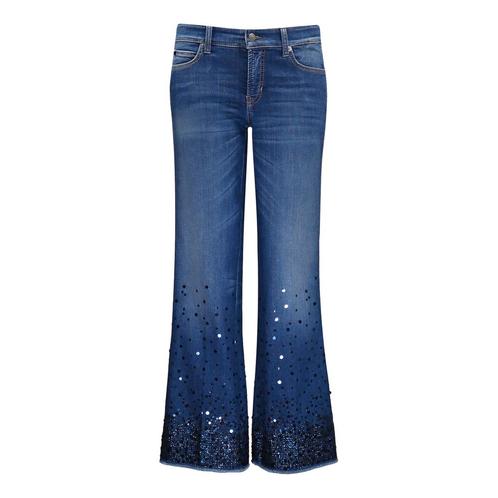 Cambio • blauwe Francesca pailletten jeans • 36, Kleding | Dames, Broeken en Pantalons, Blauw, Nieuw, Maat 36 (S), Verzenden