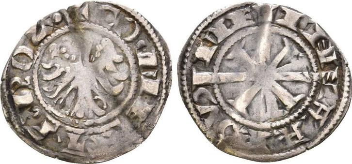 Zwanziger Meran Tirol: Meinhard Ii en seine Soehne Otto,..., Postzegels en Munten, Munten | Europa | Niet-Euromunten, Verzenden