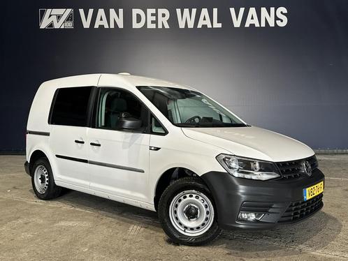 Volkswagen Caddy 2.0 TDI L1H1 Euro6 Airco | Camera | Cruisec, Auto's, Bestelauto's, Dealer onderhouden, Lease, Zwart, Handgeschakeld