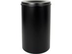 V-part - Vlamdovende papierbak 110 ltr - Steel - zwart, Huis en Inrichting, Woonaccessoires | Prullenbakken, Verzenden, Zo goed als nieuw