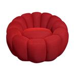 *WOONWINKEL* Kare Design Peppo Bloom Ronde Draaifauteuil Roo, Nieuw, Stof, Verzenden