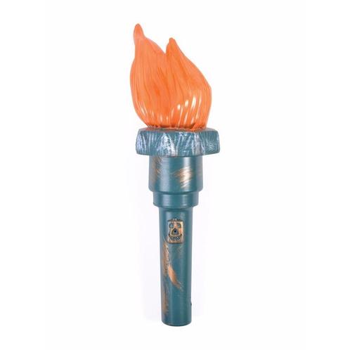 Verkleedkleding vrijheidsvuur fakkel met lampje 31 cm - Ve.., Hobby en Vrije tijd, Feestartikelen, Verzenden