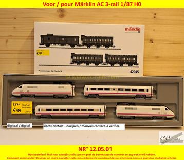 Marklin modeltreinen, locomotieven, wagons, rails, 2dehands beschikbaar voor biedingen