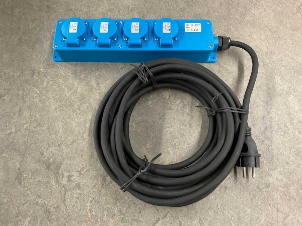 Veiling - Interelek stekkerdoos 10m RN-H07, Doe-het-zelf en Verbouw, Elektra en Kabels