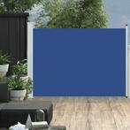 vidaXL Tuinscherm uittrekbaar 100x500 cm blauw, Verzenden, Nieuw