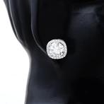 Zonder Minimumprijs - Oorbellen - 14 karaat Witgoud -, Sieraden, Tassen en Uiterlijk, Oorbellen, Nieuw