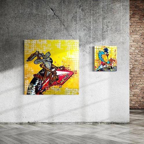 Moabit - Wile E. Coyote and the Road Runner X The Eternal, Antiek en Kunst, Kunst | Schilderijen | Modern
