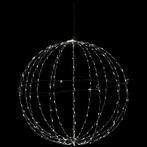 Twinkle bol metalen frame bal globe met 140 led timer zwart, Huis en Inrichting, Ophalen of Verzenden, Nieuw