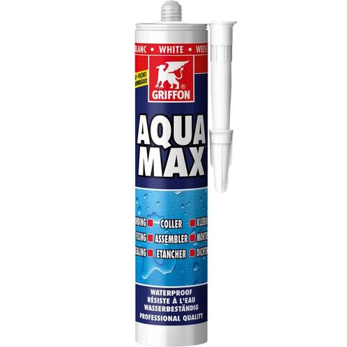 Griffon AquaMax constructielijm WIT, Doe-het-zelf en Verbouw, Isolatie en Afdichting, Ophalen of Verzenden