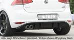 Rieger diffuser | VW Golf 7 VII 2013-2017, ook GTE en GTD |, Auto-onderdelen, Carrosserie en Plaatwerk, Ophalen of Verzenden, Nieuw