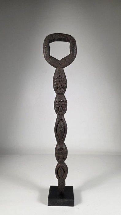 Houten stok - Bamileke - Kameroen, Antiek en Kunst, Kunst | Niet-Westerse kunst