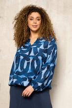 ZHENZI blouse met abstracte print Maat:, Kleding | Dames, Blouses en Tunieken, Verzenden, Nieuw, Overige kleuren