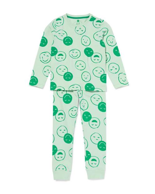 HEMA Kinderpyjama gezichtje lichtgroen, Kinderen en Baby's, Kinderkleding | Overige, Nieuw, Verzenden