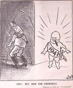 Vrij Nederland - Churchill (lijst optie), Verzamelen, Verzenden, Foto of Poster