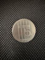 Nederland. Beatrix. 5 Cents 1990 geslagen in een ander