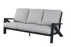 Fortaleza stoel bank loungeset 4 delig antraciet aluminium, Tuin en Terras, Tuinsets en Loungesets, Ophalen of Verzenden, Nieuw