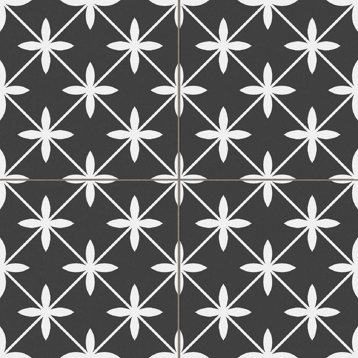 Vloertegel/Wandtegel Zwart 45x45cm (Muurtegels), Doe-het-zelf en Verbouw, Tegels, 40 tot 60 cm, 40 tot 60 cm, 10 m² of meer, Nieuw