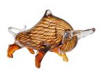 Beeldje - A large glass bull - Glas