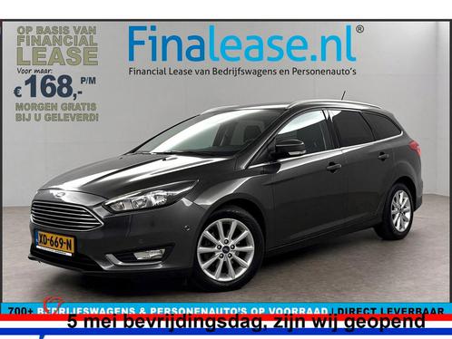 Ford Focus 1.5 TDCI Titanium Clima Carplay Cam Trekh €168pm, Auto's, Ford, Lease, Handgeschakeld, Stationwagon, Diesel, C, Zilver of Grijs