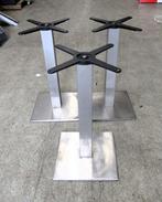 RVS Poot, Tafelpoot, B40 x D40 x H74cm, Gebruikt