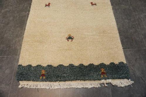 Gabbeh - Vloerkleed - 136 cm - 75 cm, Huis en Inrichting, Stoffering | Tapijten en Kleden