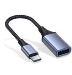 USB Adapter - USB-A (v) naar USB Type-C (m) - OTG Adapter -, Nieuw, Verzenden