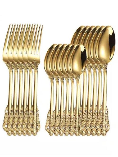 KingLux - Königliches Design - Bestekset voor 12 personen, Antiek en Kunst, Antiek | Meubels | Tafels