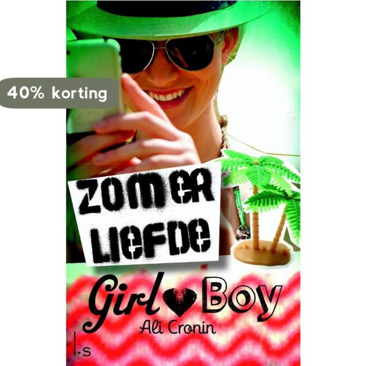 Zomerliefde / Girl heart Boy / 1 9789021808116 Ali Cronin, Boeken, Kinderboeken | Jeugd | 13 jaar en ouder, Gelezen, Verzenden