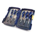 6X Blue houtboren bitset bestaande uit 6 delen 16mm - 25m..., Verzenden, Nieuw
