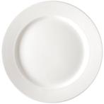 Platte restaurant bord met brede rand 31 cm (stuks 6), Zakelijke goederen, Horeca | Overige, Verzenden