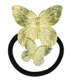 Haarelastiek Vlinder Ornament Goud, Sieraden, Tassen en Uiterlijk, Uiterlijk | Haarverzorging, Verzenden, Nieuw