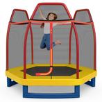 LIVSK 223cm Trampoline voor Kinderen - Veiligheidsnet - Hoog, Verzenden, Nieuw