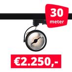 *TIP* 30X LED Track Spot AR 111 Zwart 2700K Extra Warmwit +, Ophalen of Verzenden