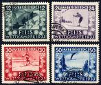 Oostenrijk 1933 - FIS I - ANK-Nr. 551 - 554, Gestempeld