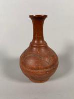 Miniatuur Azië Terracotta Kruik van rood engobe terracotta -, Verzamelen