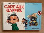 Gaston T1 - Gare aux Gaffes + dédicace - C - 1 Album -, Boeken, Nieuw