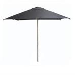 Vierkante parasol | zwart | 2,5m x 2,5m, Verzenden, Nieuw in verpakking