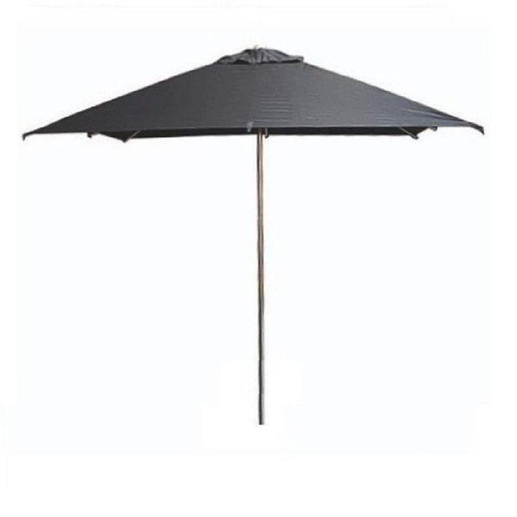 Vierkante parasol | zwart | 2,5m x 2,5m, Zakelijke goederen, Horeca | Keukenapparatuur, Nieuw in verpakking, Verzenden